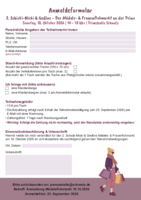 Anmeldeformular Mädelsflohmarkt