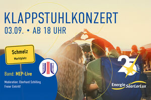 Beispielbild Klappstuhlkonzert Energie SaarLorLux