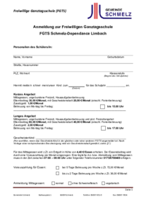 PDF mit Anmeldung zur FGTS Limbach mit Sepa Lastschriftmandat