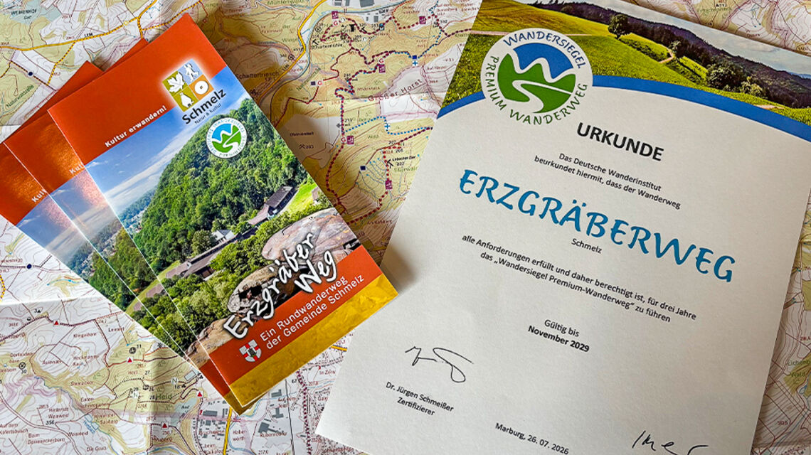 Bild zeigt Urkunde der Zertifizierung